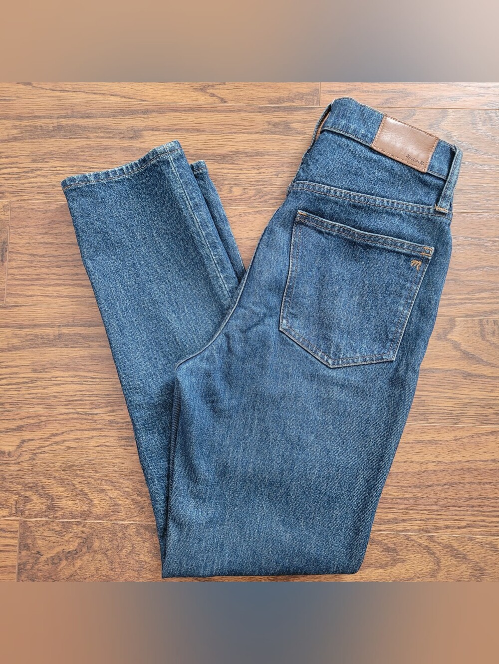 Madewell Women's Straight-Leg Jeans in Indigo Blue